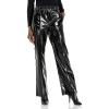 [BLANKNYC] Womens Vegan Leather with Elastic Waistband Pants(Going Out)
