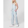 [BLANKNYC] Women’s Luxury Clothing Denim Halter Neck Jumpsuit With Belt, Comfortable & Stylish(Call My Name)