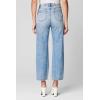 [BLANKNYC] Women’s Ripped High Rise Straight Leg Denim Jean, Comfortable Pants & Designer Clothing(Tied Up)