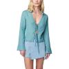[BLANKNYC] Women’s Luxury Clothing Lace Up Bell Sleeve Shirt, Comfortable & Stylish(Perfect Tunes)
