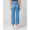 [BLANKNYC] Women’s Sustainable High Rise Straight Leg Ripped Jeans, Stylish & Comfortable Pants(Wildflower)