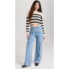 [BLANKNYC] Women’s The Franklin Fit Cargo Carpenter Denim Pants(All Heart)