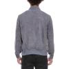 Blank Nyc Mens Back In The Saddle Again Suede Jacket, S, Grey