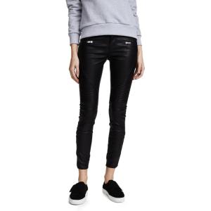 [BLANKNYC] Women’s Black Vegan Leather Moto Pants(Daddy Soda)