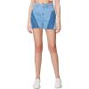 [BLANKNYC] Women’s High Rise Denim Side Patchwork Cut Off Shorts, Stylish Clothing(Juicy Details)