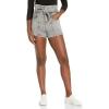 [BLANKNYC] Womens Self Belted Paper Bag Shorts with Patch Pockets(Fearless)