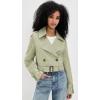 [BLANKNYC] Women’s Business As Usual Jacket(Business as Usual (Sage))