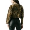 [BLANKNYC] Women’s Hear Me Roar Cropped Leopard Jacket(Leopard)
