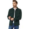 [BLANKNYC] Men’s Foppish Shacket, Comfortable & Designer Clothing(Green)