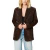 [BLANKNYC] Women’s Luxury Clothing Oversized Blazzer with Pockets, Comfortable & Stylish Coat(Chocolate Souffle)