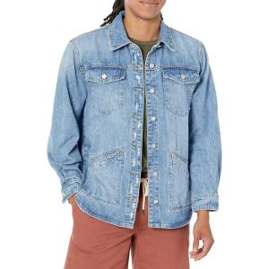 [BLANKNYC] mens Denim Long Shacket(Hours Later)