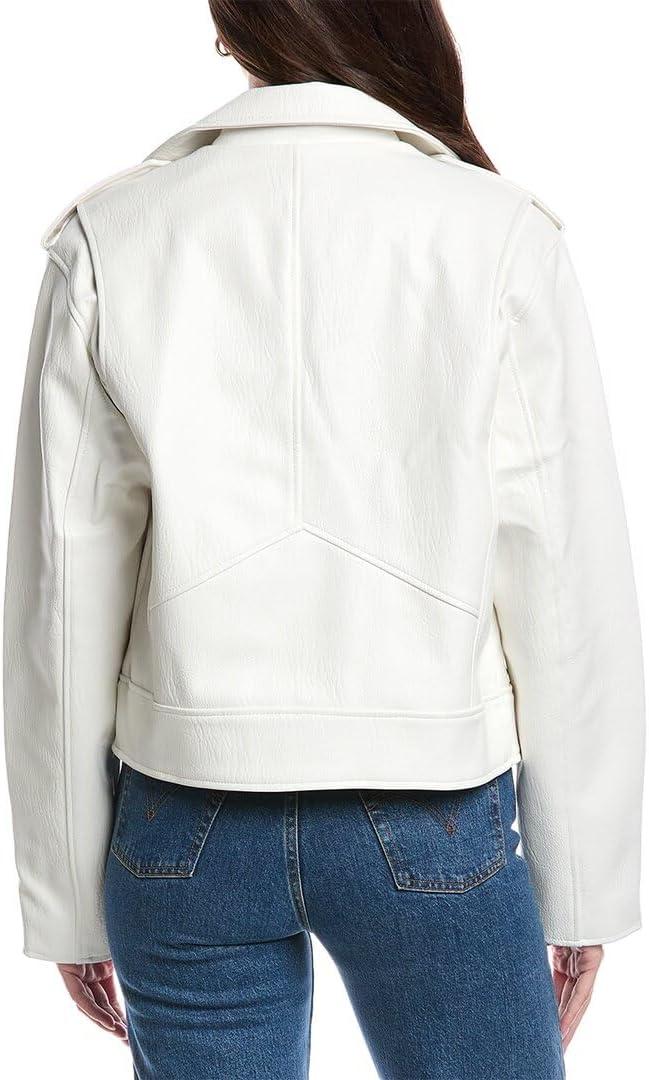 image:imageBLANKNYC Womens Womens Vegan Leather Moto JacketWait for It