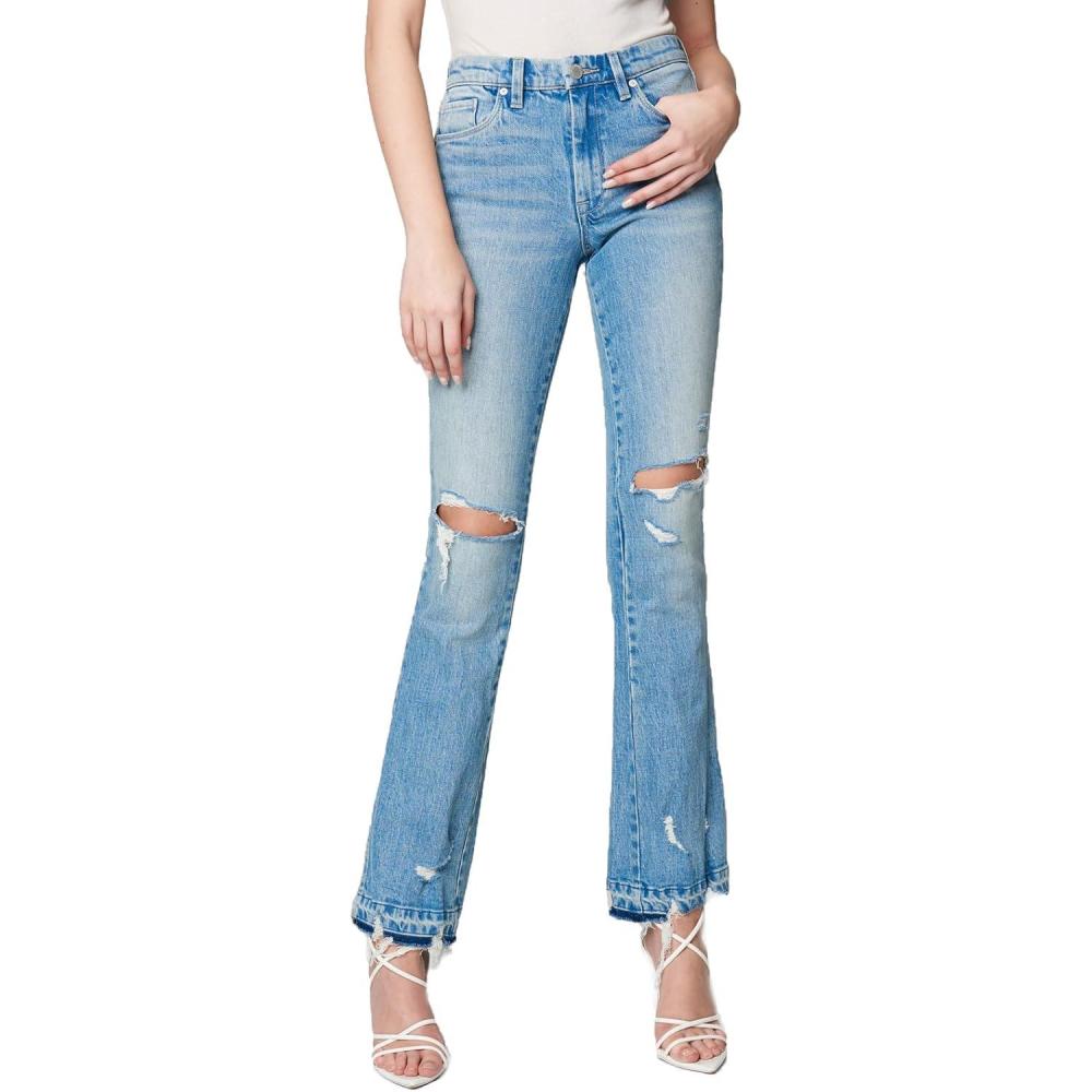 image:imageBLANKNYC Womens Luxury Clothing High Rise Mini Boot Cut Five Pocket Jeans Stylish amp Trendy PantsNo Thanks