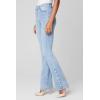 [BLANKNYC] Women’s Luxury Clothing High Rise Mini Boot Cut Five Pocket Jeans, Stylish & Trendy Pants(Got My Ways)