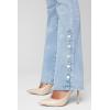 [BLANKNYC] Women’s Luxury Clothing High Rise Mini Boot Cut Five Pocket Jeans, Stylish & Trendy Pants(Got My Ways)