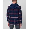 [BLANKNYC] Men’s Mens Flannel Shirt with Hood, Comfortable & Casual Coat(Sound the Alarm)