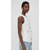 [BLANKNYC] Women’s Cloud Burst Blouse(White)