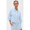 [BLANKNYC] Women’s Sky Dive Shirt(Sky Dive/Blue)