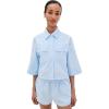 [BLANKNYC] Women’s Sky Dive Shirt(Sky Dive/Blue)
