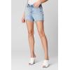 [BLANKNYC] Women’s Denim Mom Short with Fold Over Waist Detail, Comfortable & Stylish(Let’s Roll)