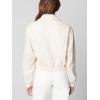 [BLANKNYC] Women’s Utility Jackets With Zipper Pocket Detail, Comfortable & Stylish Clothing Coats(Beige)