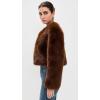 [BLANKNYC] Women’s Cash Flow Faux Fur Jacket(Brown)