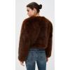 [BLANKNYC] Women’s Cash Flow Faux Fur Jacket(Brown)