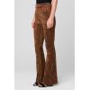 [BLANKNYC] Women’s Luxury Clothing Vegan Leather Wide Wale Corduroy Flare Pant(Fairweather Friend)