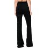 [BLANKNYC] Women’s Luxury Clothing Vegan Leather Wide Wale Corduroy Flare Pant(Mad Love)