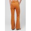 [BLANKNYC] Women’s Luxury Clothing Vegan Leather Wide Wale Corduroy Flare Pant(Next Date)