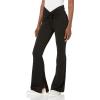 [BLANKNYC] Women’s Luxury Clothing Vegan Leather Wide Wale Corduroy Flare Pant(Mad Love)