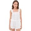 [BLANKNYC] Women’s Daisy Daze Top(White)