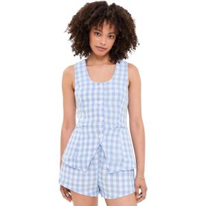[BLANKNYC] Women’s Beach Picnic Top(Blue Combo)