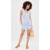 [BLANKNYC] Women’s Beach Picnic Shorts(Blue Combo)