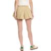 [BLANKNYC] Women’s Women’s Garment Dye Denim Flared Short(Ginger Snap)