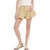 [BLANKNYC] Women’s Women’s Garment Dye Denim Flared Short(Ginger Snap)