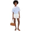 Blank NYC Daisy Daze Pull-On Shorts(White)