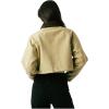 Blank NYC Breaking Camp Cropped Twill Jacket(Beige)