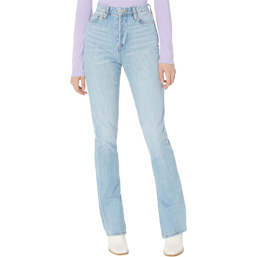 image:imageBlank NYC The Cooper Straight Leg Denim Jeans in Star BurstsAdrenaline Rush