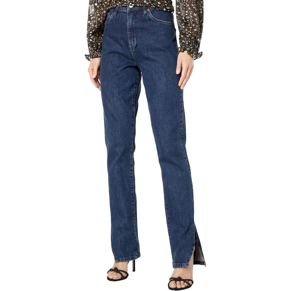 image:imageBlank NYC The Cooper Straight Leg Denim Jeans in Star BurstsBending Over Backwards