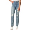 Blank NYC The Cooper Straight Leg Denim Jeans in Star Bursts(Spitting Image)