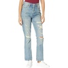 Blank NYC The Cooper Straight Leg Denim Jeans in Star Bursts(Spitting Image)