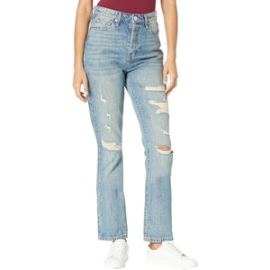 Blank NYC The Cooper Straight Leg Denim Jeans in Star Bursts(Spitting Image)