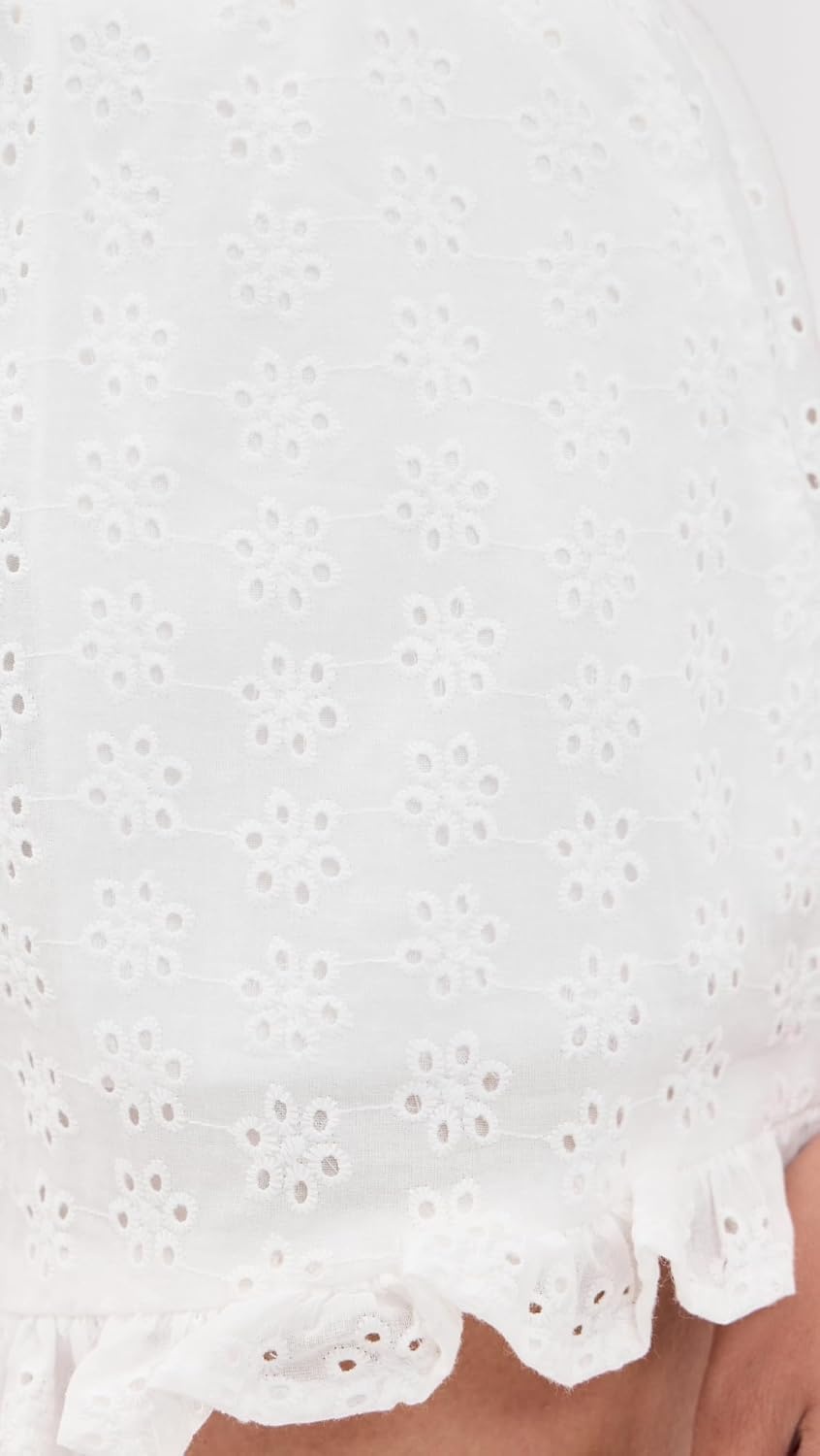 image:imageBLANKNYC Womens Daisy Daze ShortsWhite