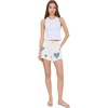 [BLANKNYC] Women’s Reeve Shorts(White/Blue)