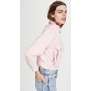 [BLANKNYC] womens Luxury Clothing Denim Trucker Jacket(Tutti Fruitti)