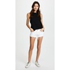 Blank NYC The Astor Cutoff Denim Shorts(White)