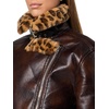 [BLANKNYC] Women’s Weekend Warrior Vegan Leather and Sherpa Bonded Jacket(Multicolor)