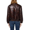 [BLANKNYC] Women’s Weekend Warrior Vegan Leather and Sherpa Bonded Jacket(Multicolor)