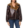 [BLANKNYC] Women’s Weekend Warrior Vegan Leather and Sherpa Bonded Jacket(Multicolor)
